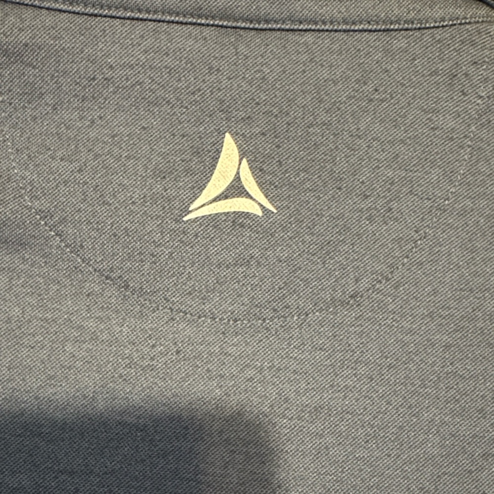Classic Blue/Gray Long Sleeve Polo Shirt - Picture 7 of 11